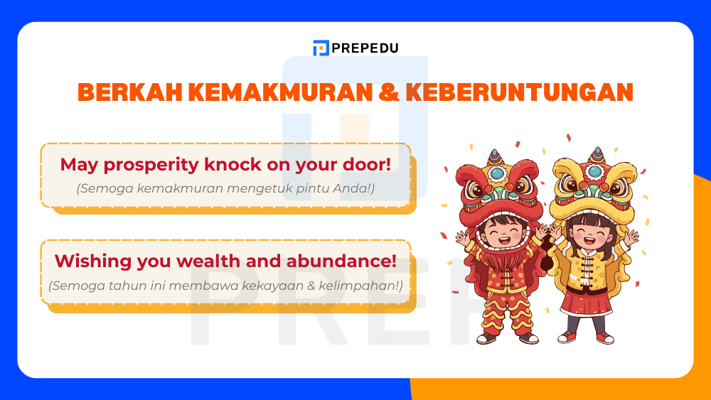 Berkah Kemakmuran & Keberuntungan di Tahun Baru