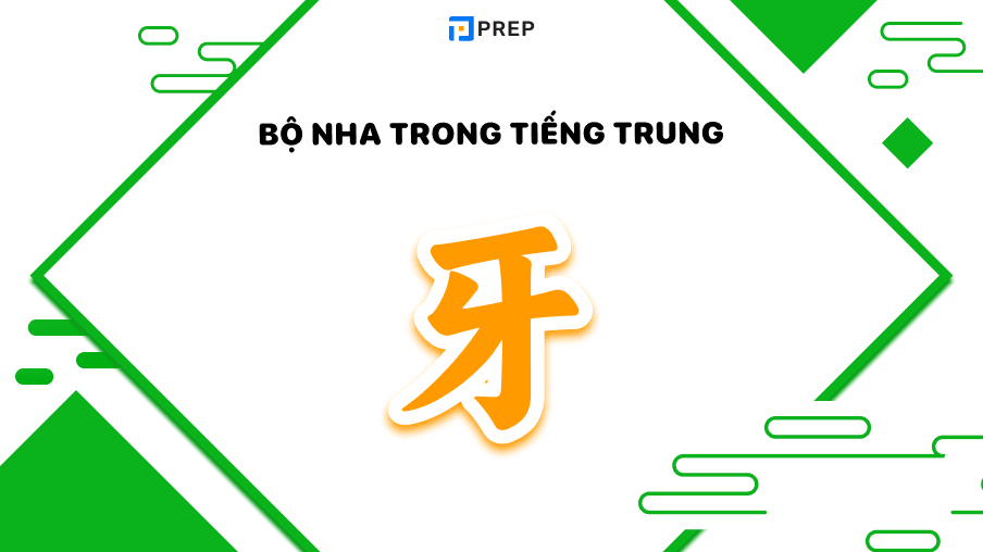 bộ Nha trong tiếng Trung