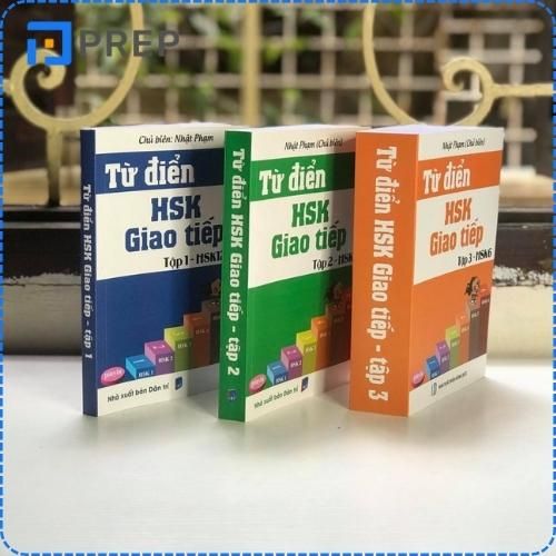 Bộ sách từ điển tiếng Trung từ HSK 1 - HSK 6