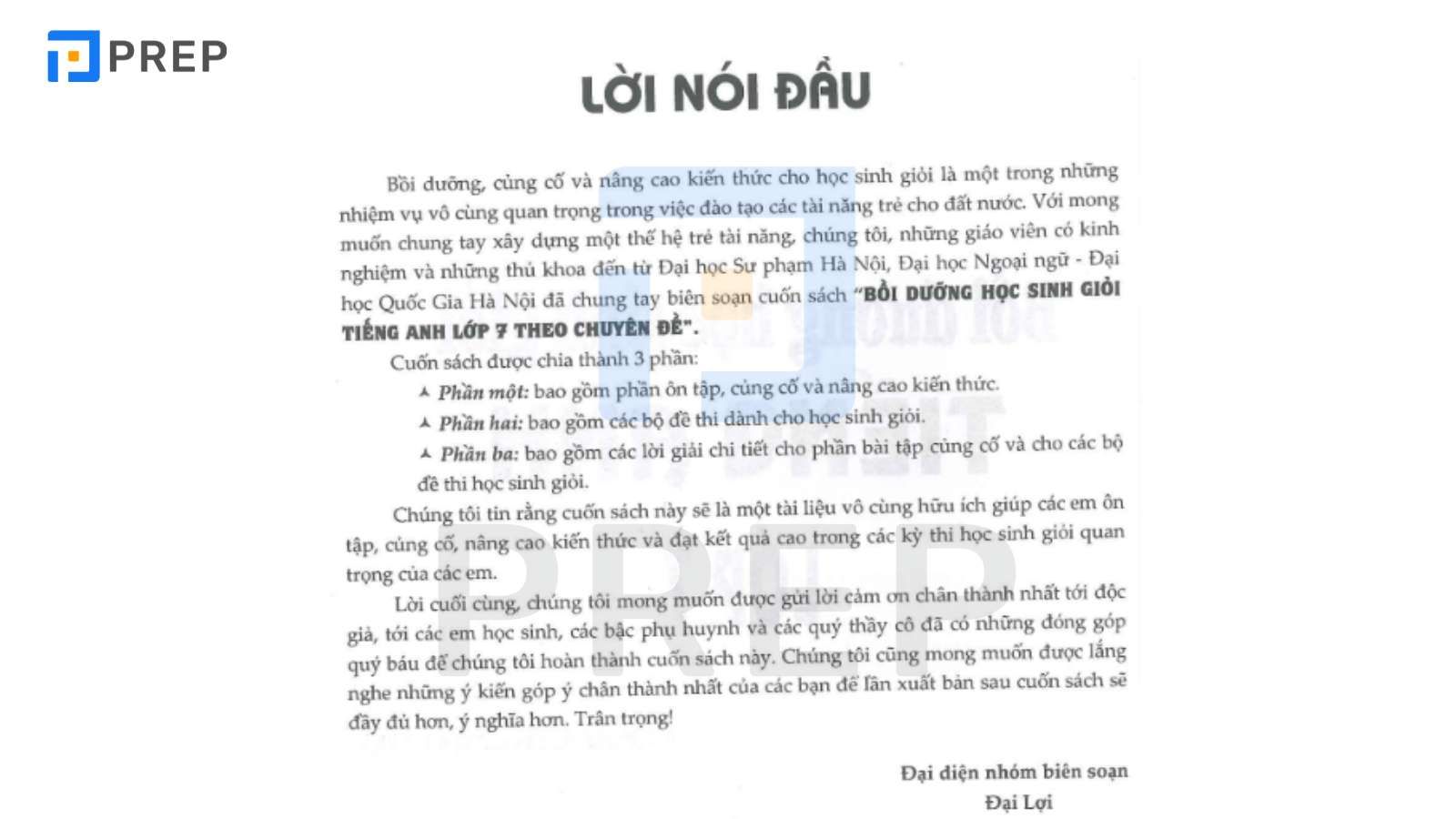 bồi dưỡng học sinh giỏi tiếng Anh 7
