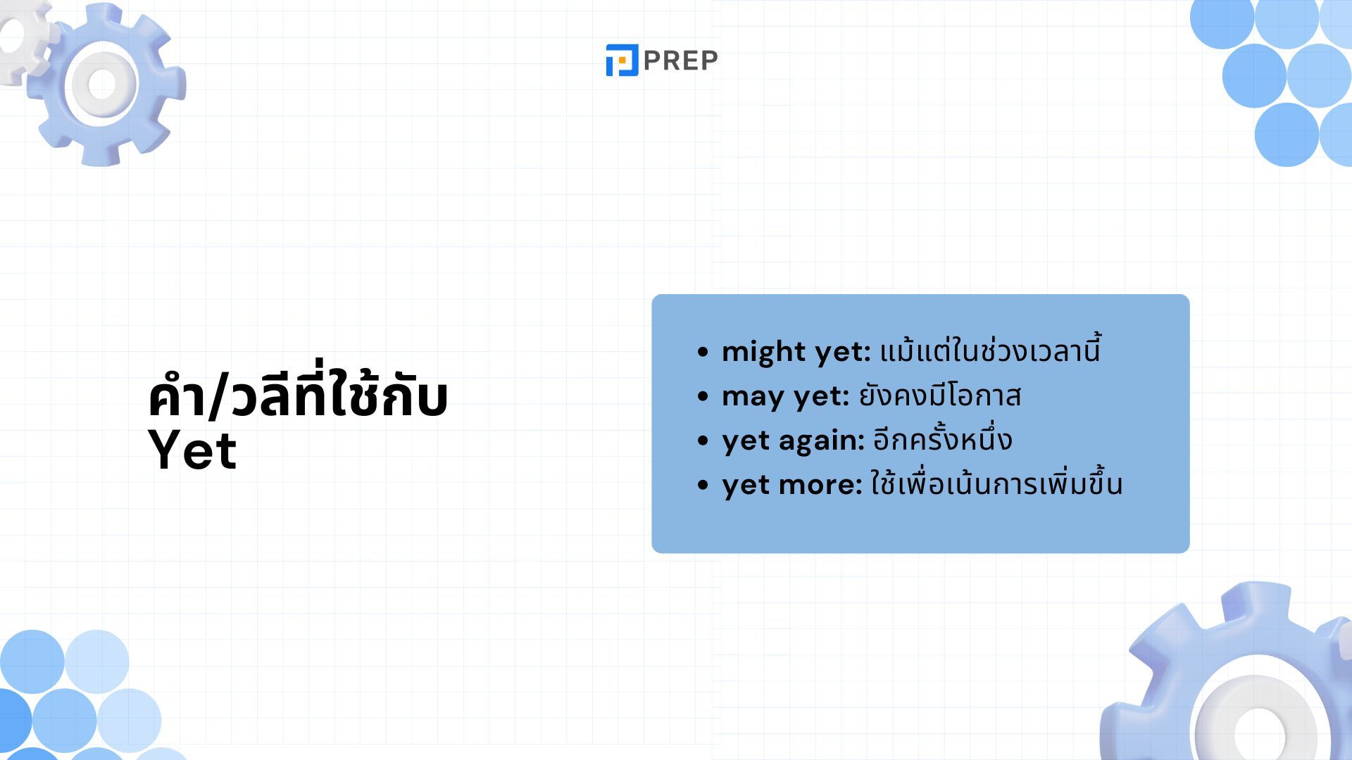 But กับ Yet - ความแตกต่างและวิธีใช้ในภาษาอังกฤษ