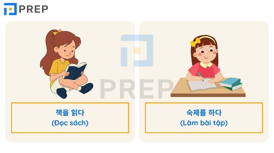 động từ tiếng Hàn