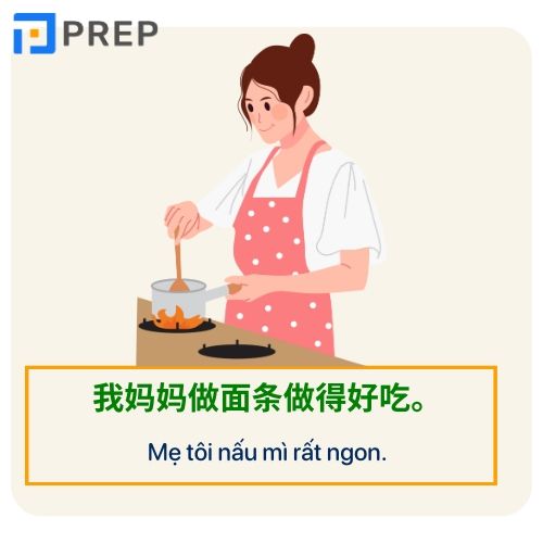 Ví dụ về các loại bổ ngữ trong tiếng Trung - bổ ngữ trình độ
