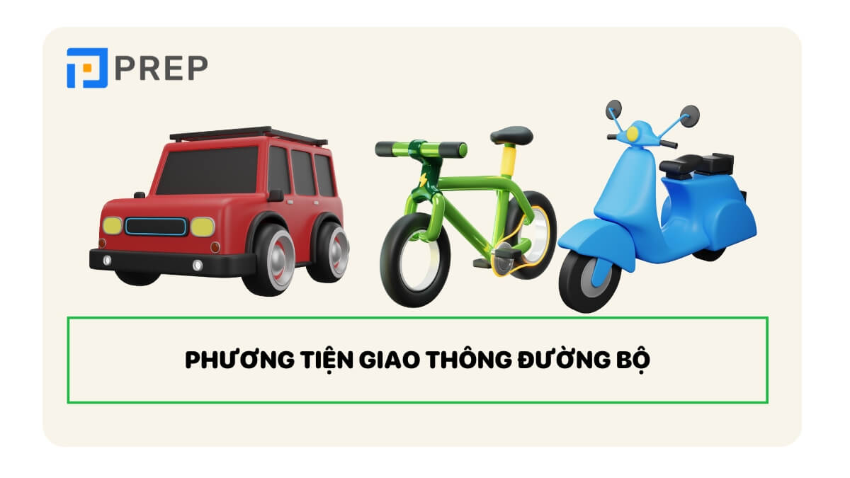 Các phương tiện giao thông bằng tiếng Trung - Đường bộ