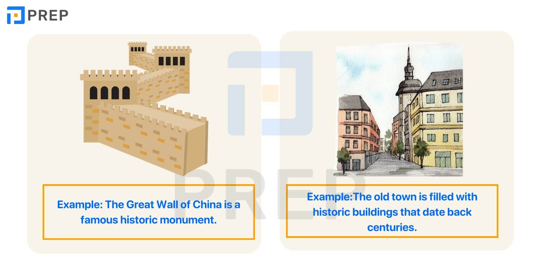 Các từ/cụm từ thường đi với Historic
