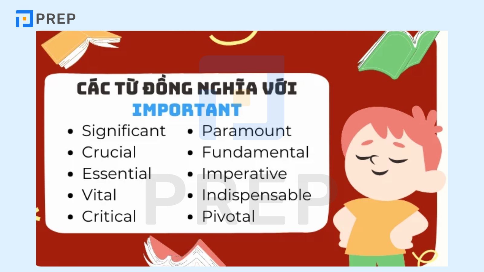 Các từ đồng nghĩa với Important