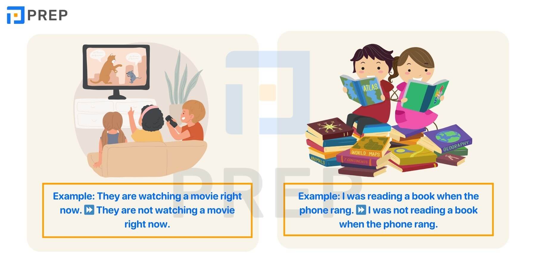 Cách chuyển từ câu khẳng định sang câu phủ định