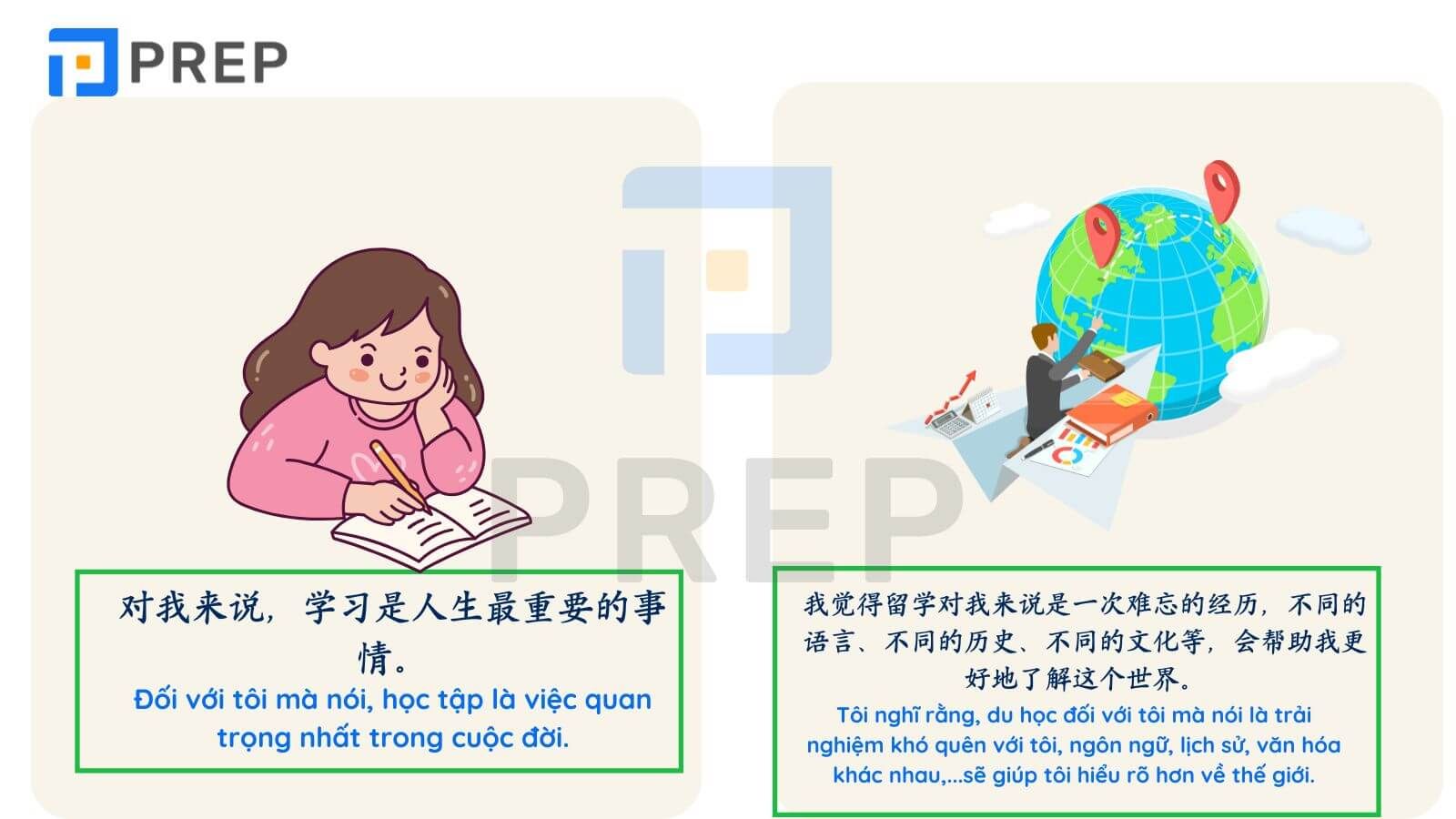 Cách dùng 对……来说