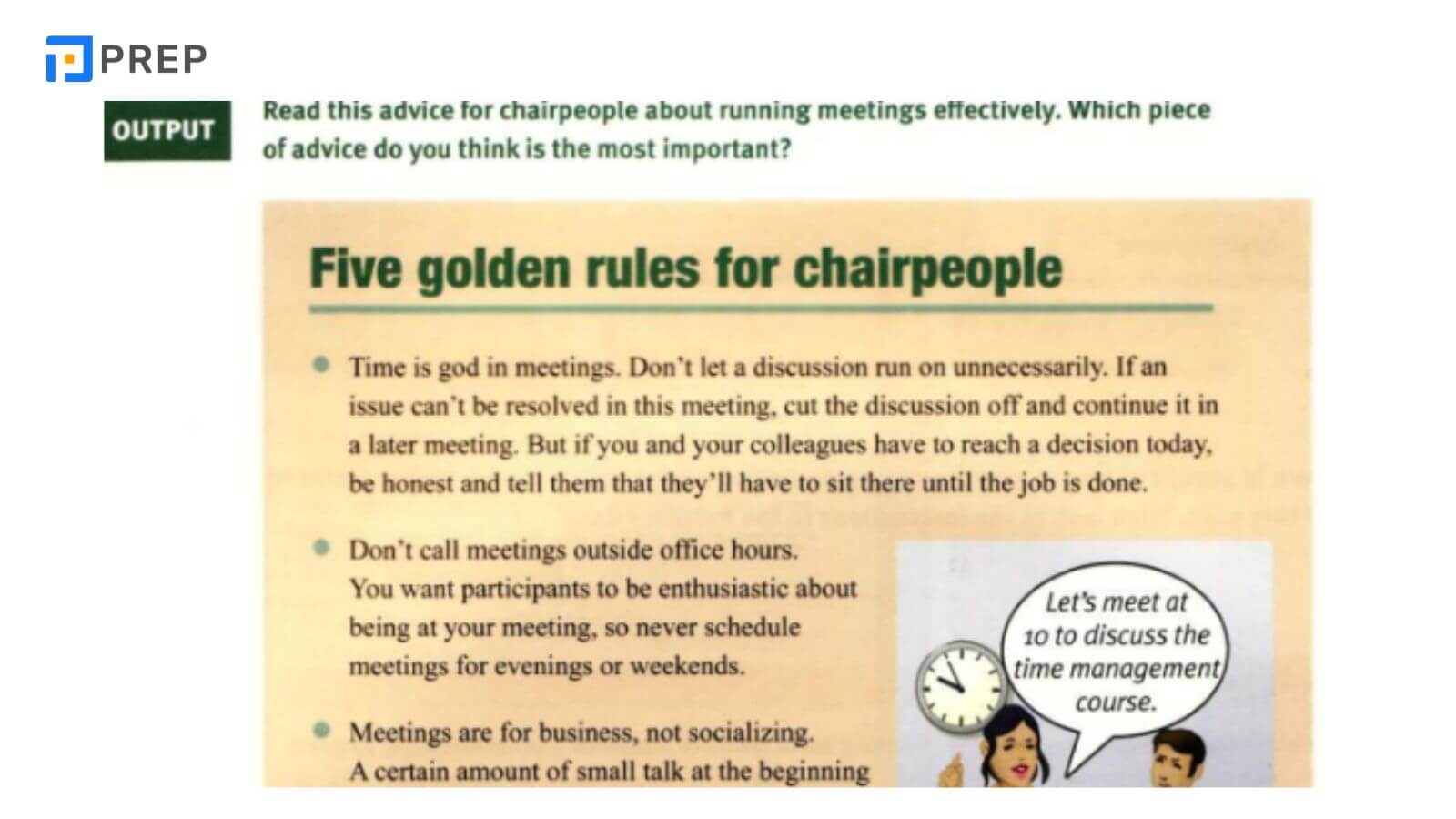 Cách học sách English for Meetings hiệu quả