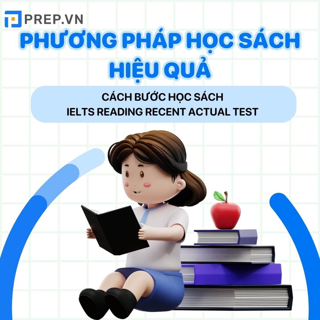 Cách học sách IELTS Reading Recent Actual Test hiệu quả