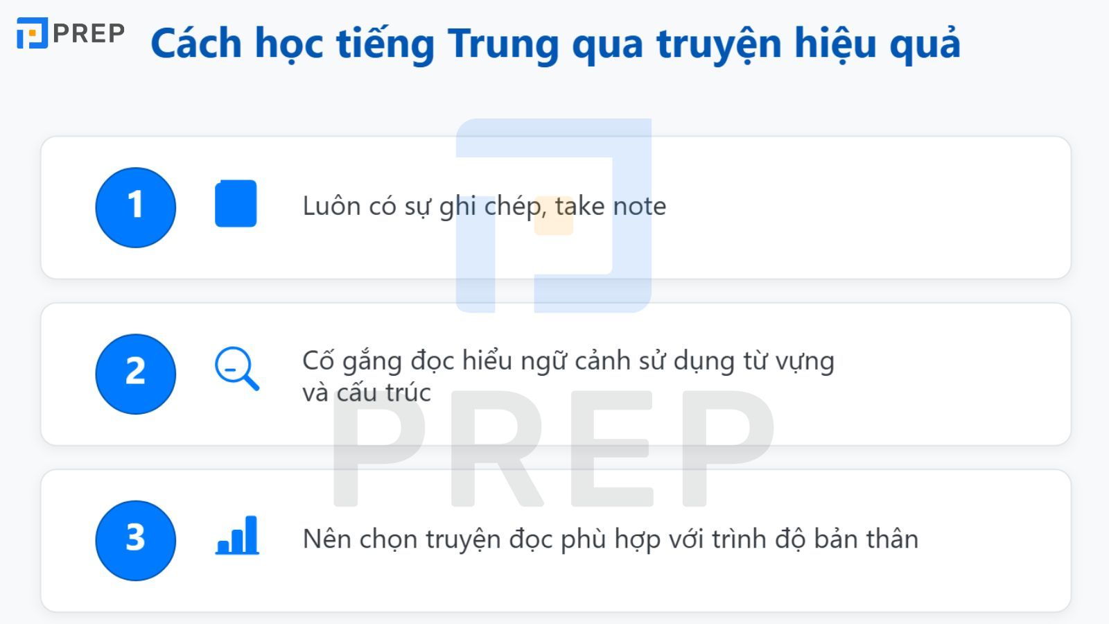 Cách học tiếng Trung qua truyện hiệu quả