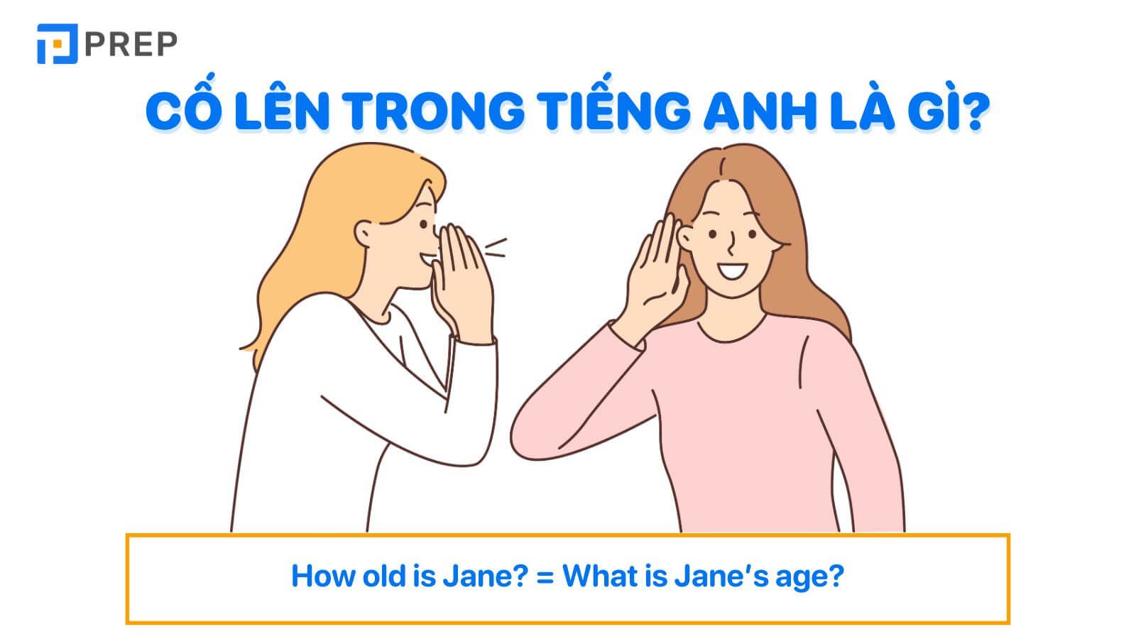 Cách hỏi tuổi trong tiếng Anh