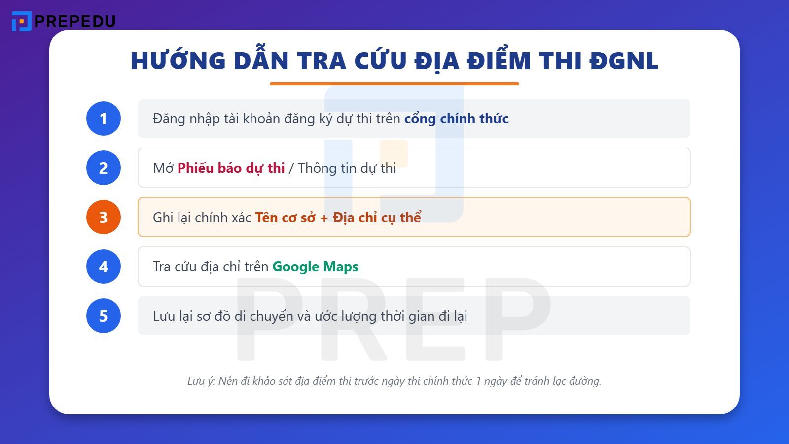 Cách tra cứu địa điểm thi Đánh giá năng lực chính xác theo từng kỳ thi