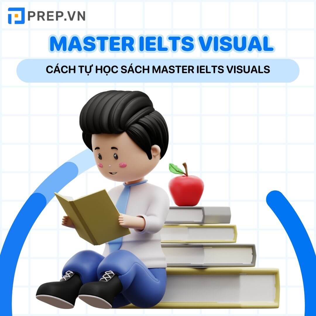 Cách tự học sách Master IELTS Visuals