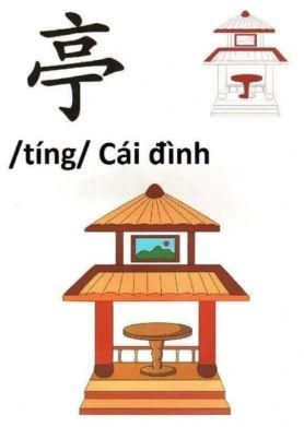 Cách viết chữ 停