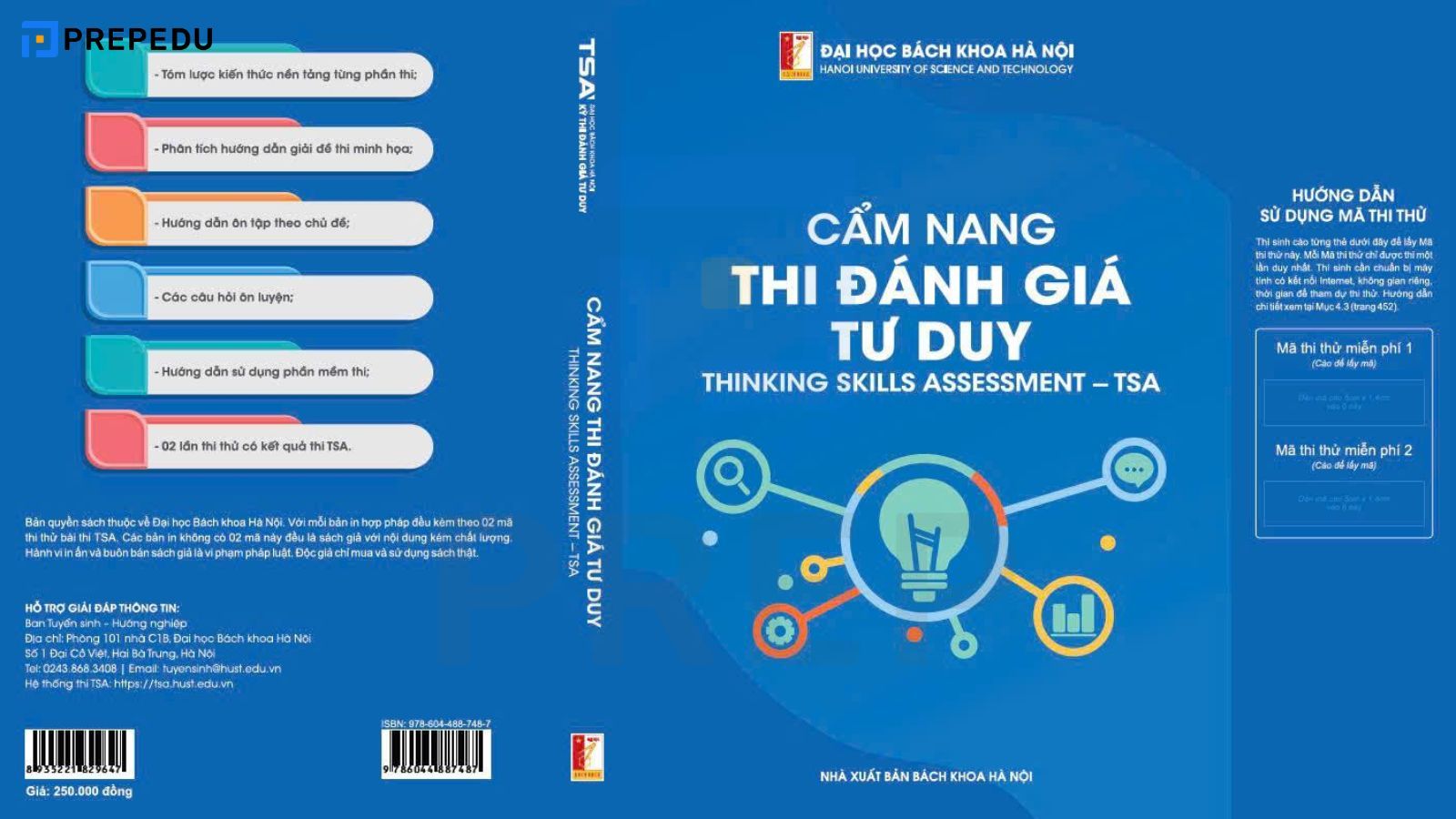 Cẩm nang thi Đánh giá tư duy TSA – Đại học Bách khoa Hà Nội