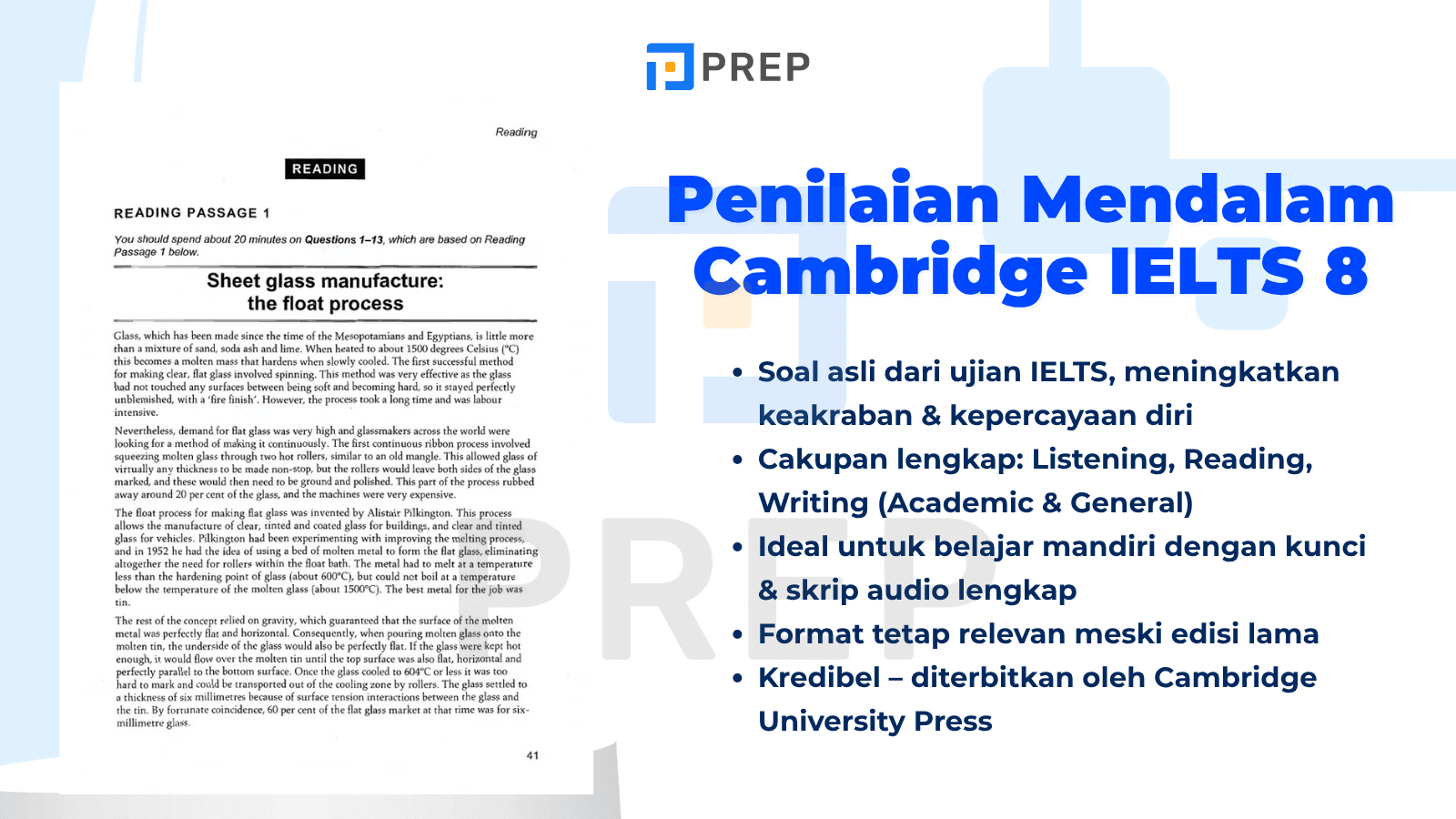 Penilaian Mendalam Cambridge IELTS 8