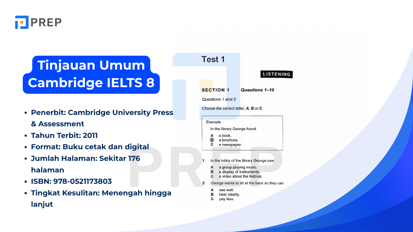 Tinjauan Umum Cambridge IELTS 8