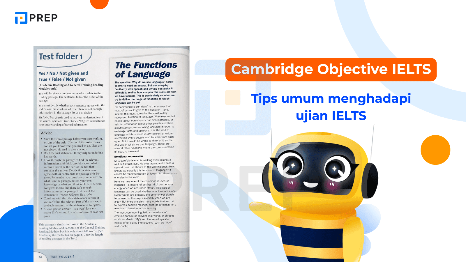 Struktur Umum Buku Cambridge Objective IELTS
