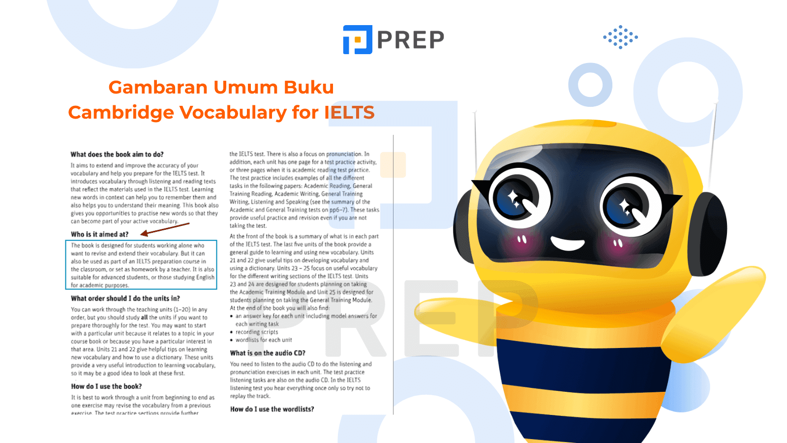 Gambaran Umum Buku Cambridge Vocabulary for IELTS