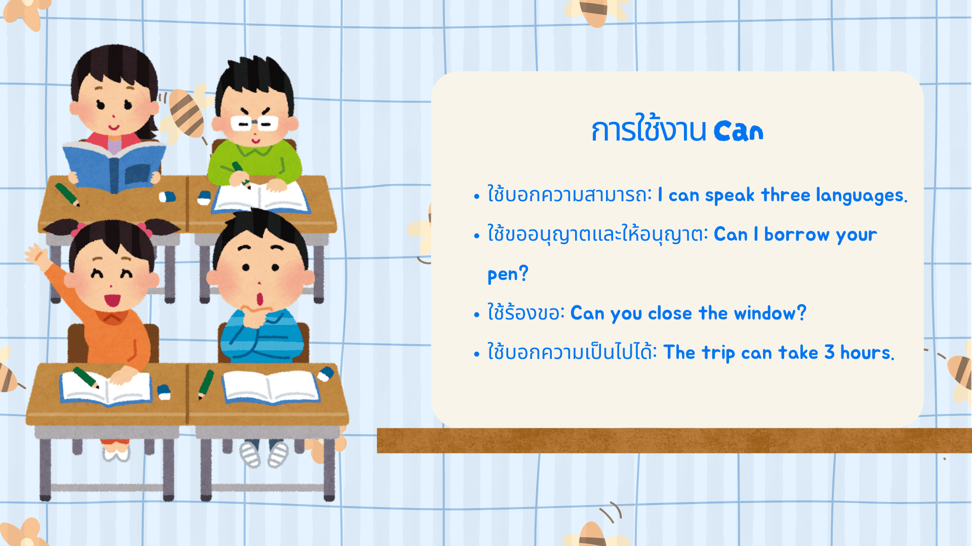 Can Can't ภาษาอังกฤษ ใช้ให้เป๊ะ เข้าใจทันที