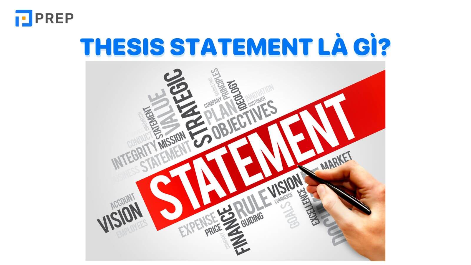 Câu Thesis statement là gì?