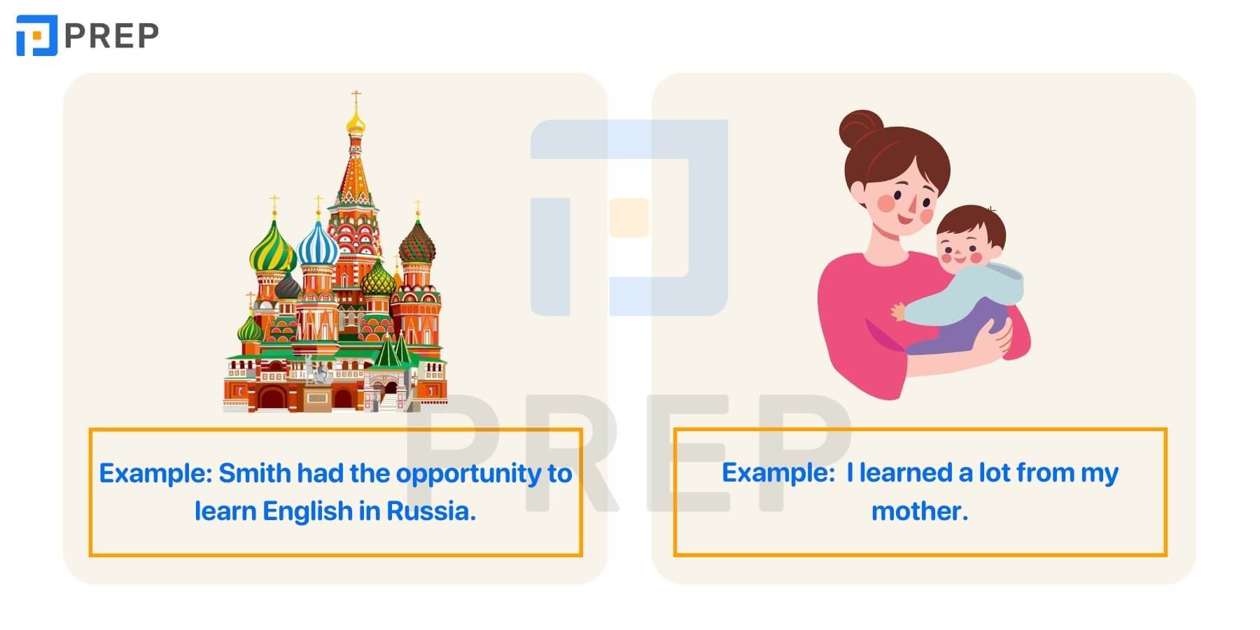 Cấu trúc câu với Learn