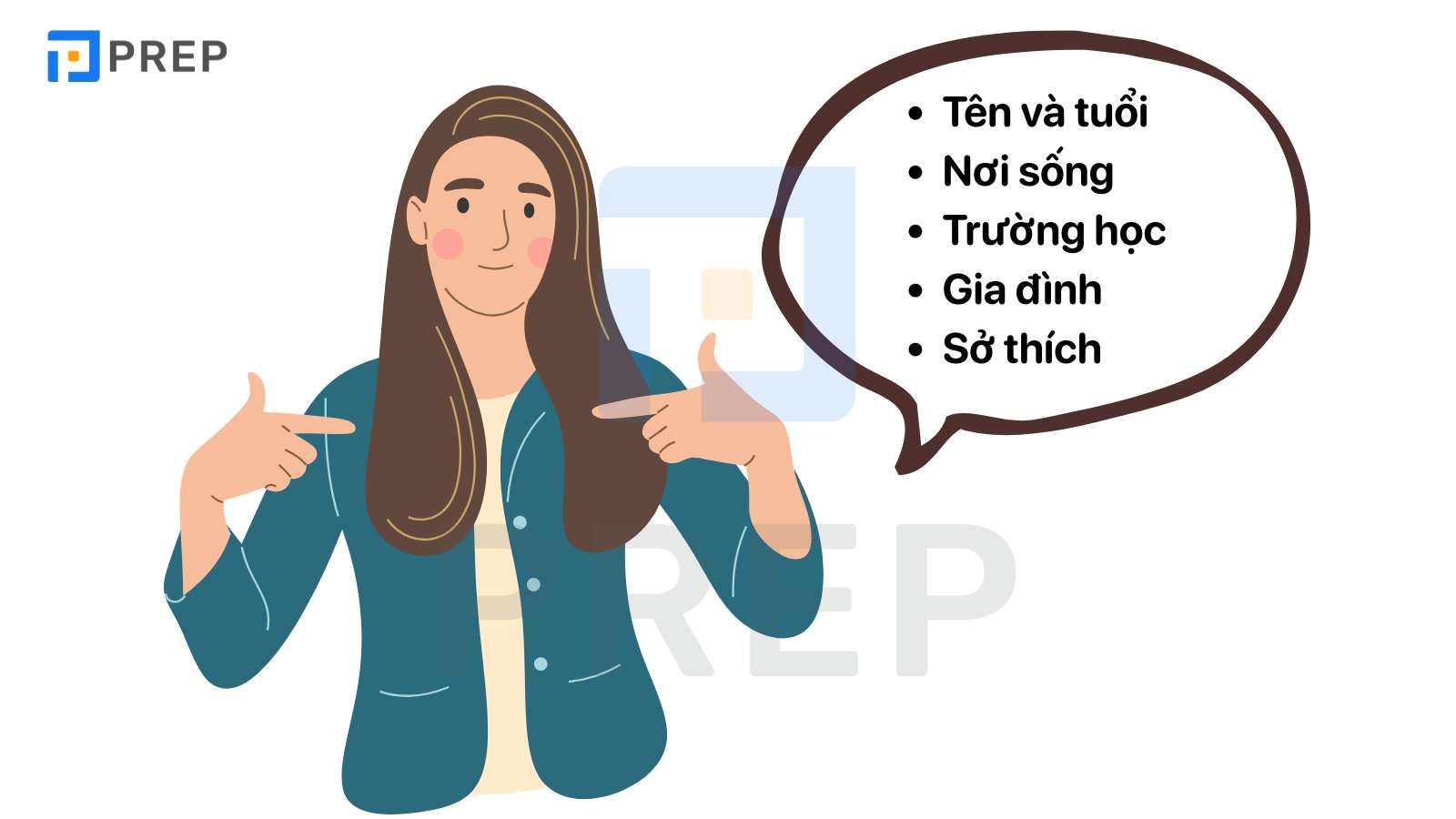 Cấu Trúc Cơ Bản Để Giới Thiệu Bản Thân