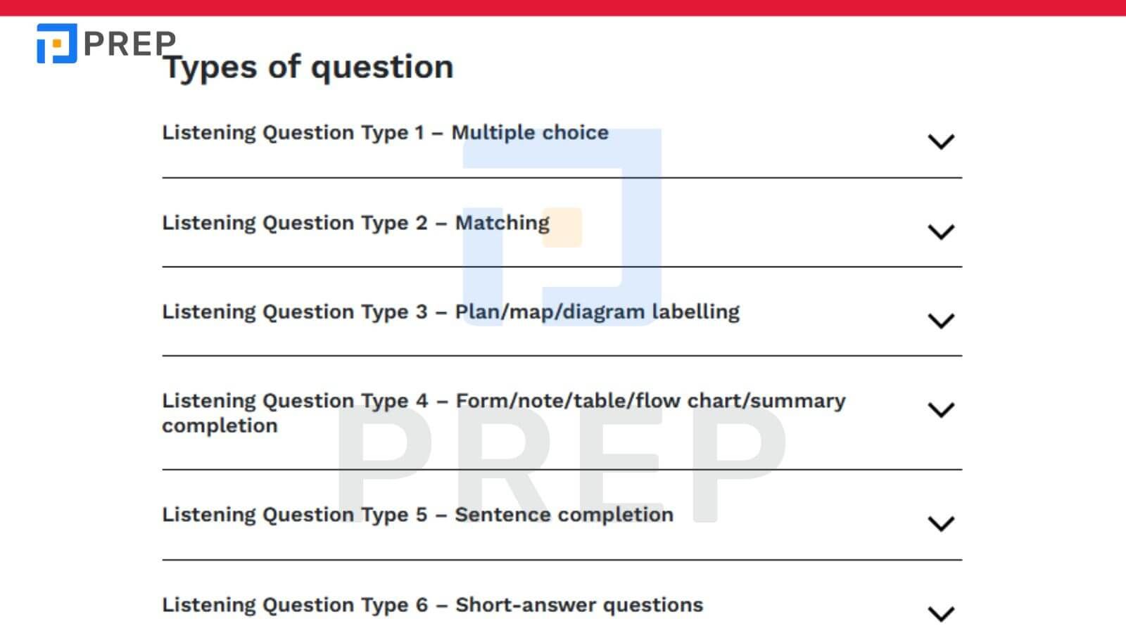 cấu trúc đề thi ielts listening