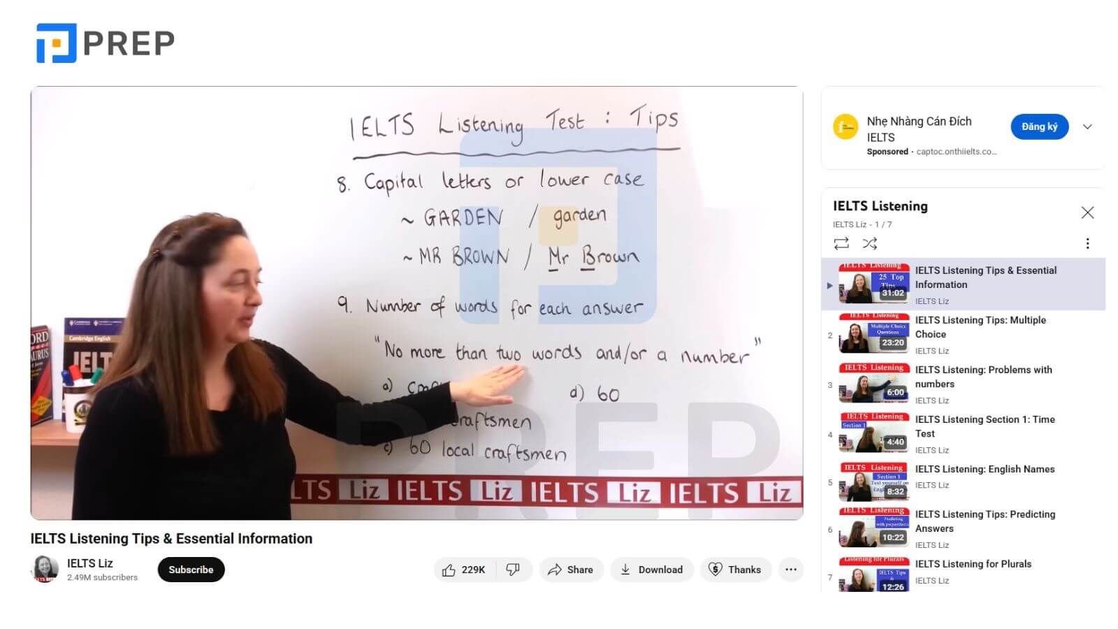 cấu trúc đề thi ielts listening