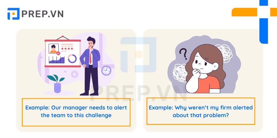 Cấu trúc Alert: Cảnh báo cho ai đó biết điều gì