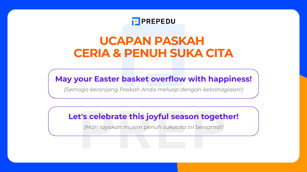 Ucapan Paskah Ceria & Penuh Suka Cita
