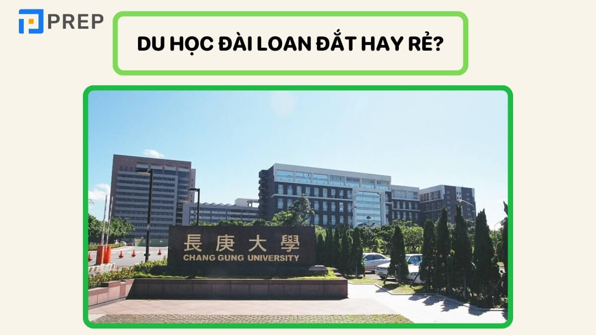 Du học Đài Loan đắt hay rẻ?