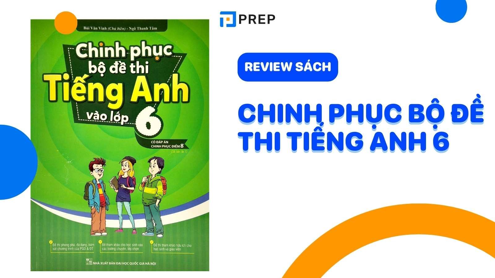 chinh phục bộ đề thi tiếng anh vào lớp 6