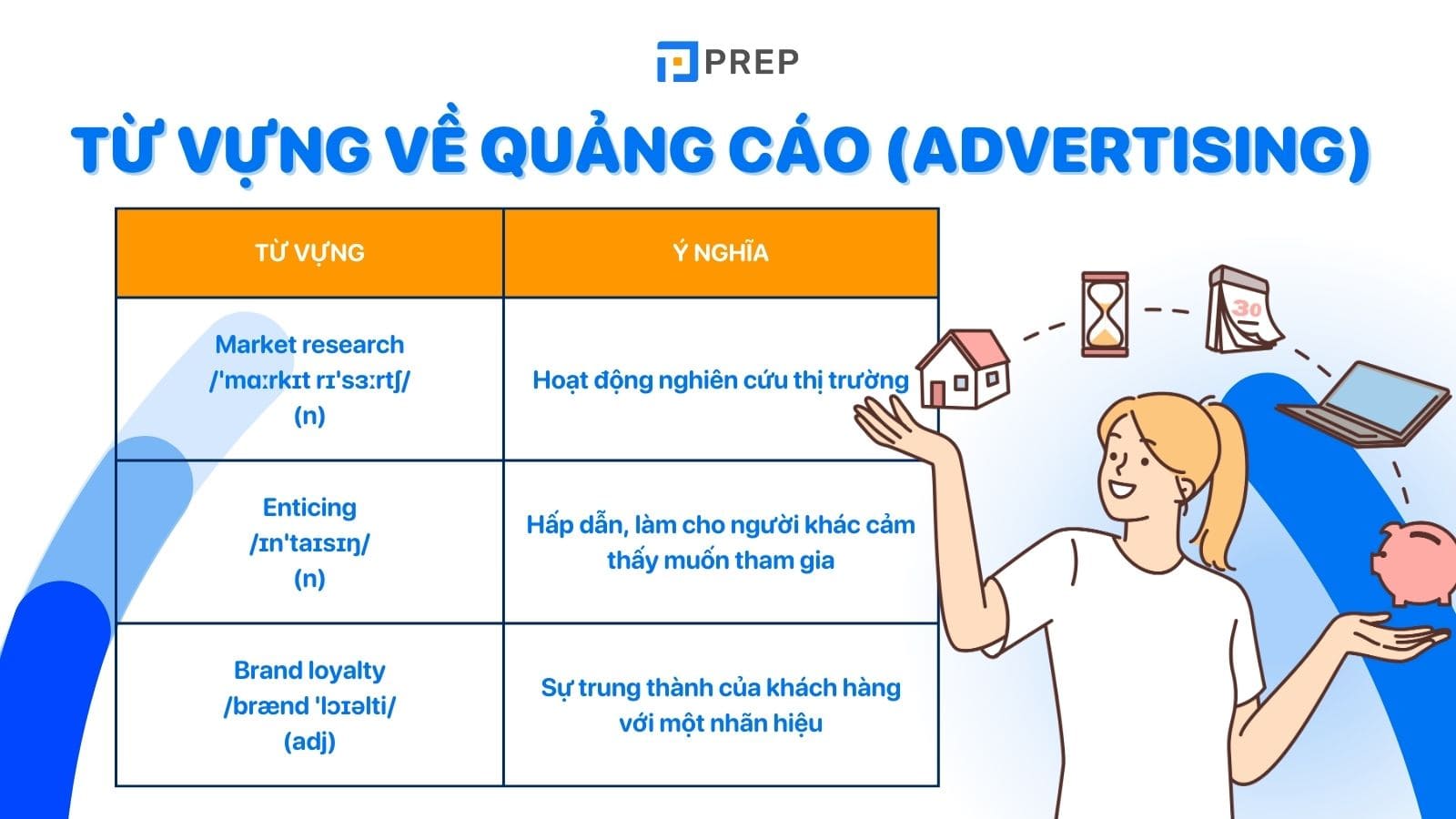Từ vựng IELTS về quảng cáo