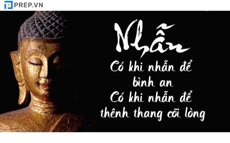 Ý nghĩa chữ Nhẫn trong Kinh Phật