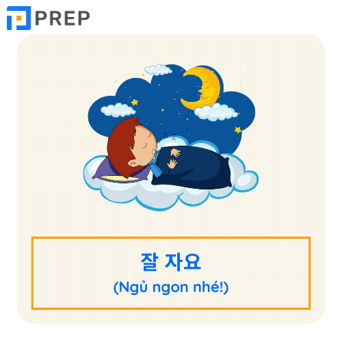 chúc ngủ ngon tiếng hàn, chúc ngủ ngon bằng tiếng hàn
