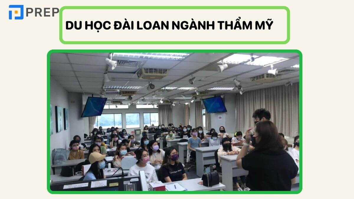 Chương trình du học Đài Loan ngành thẩm mỹ làm đẹp