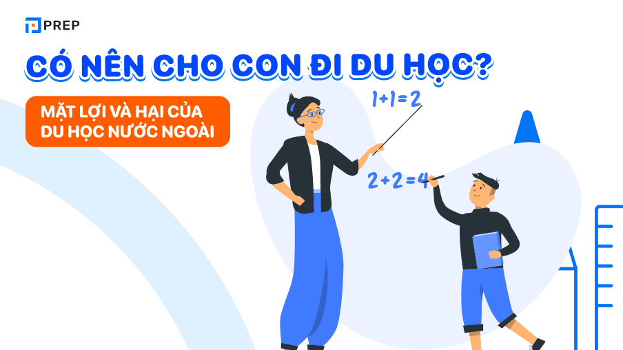 Có nên cho con đi du học