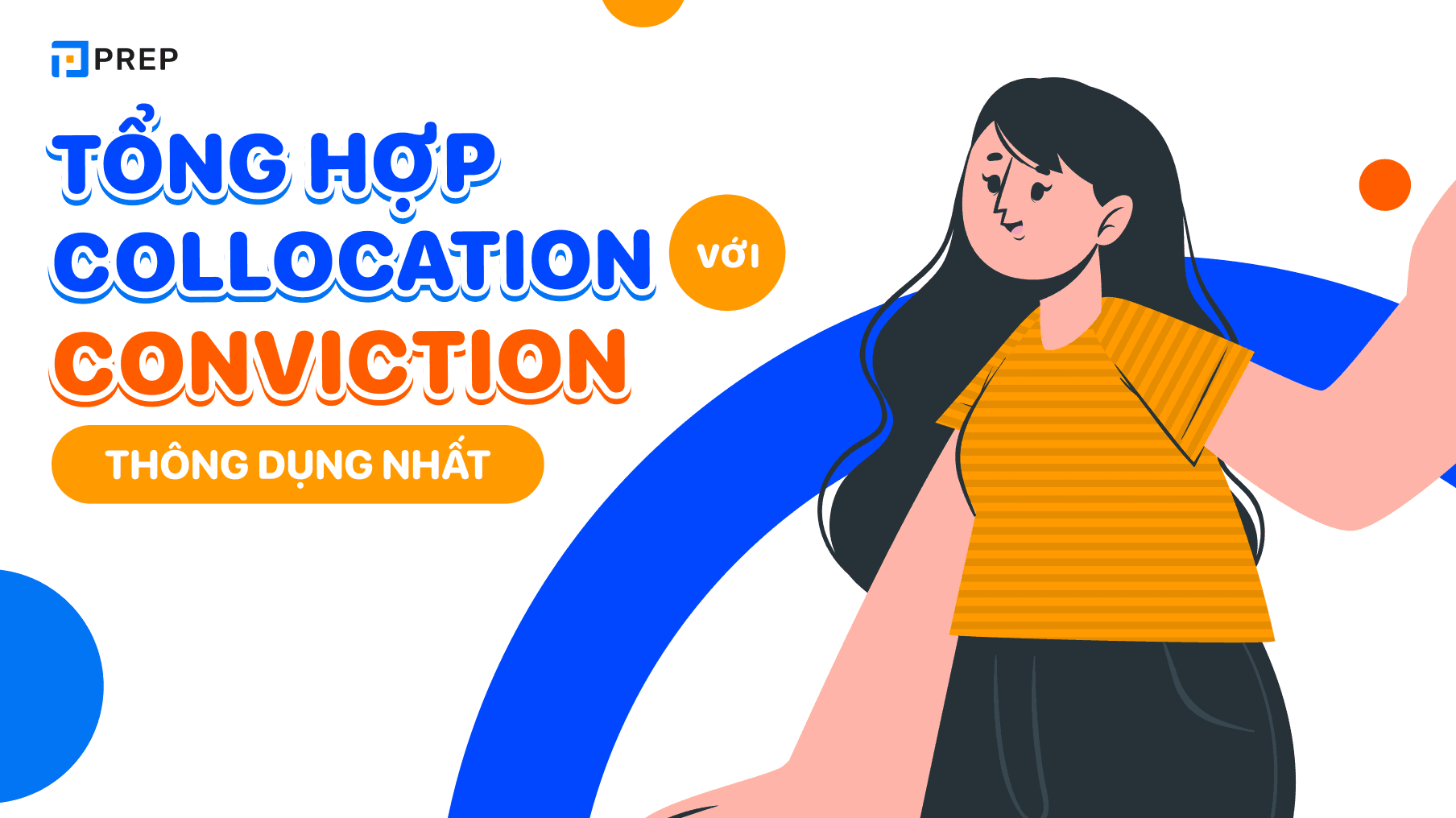 collocation với conviction