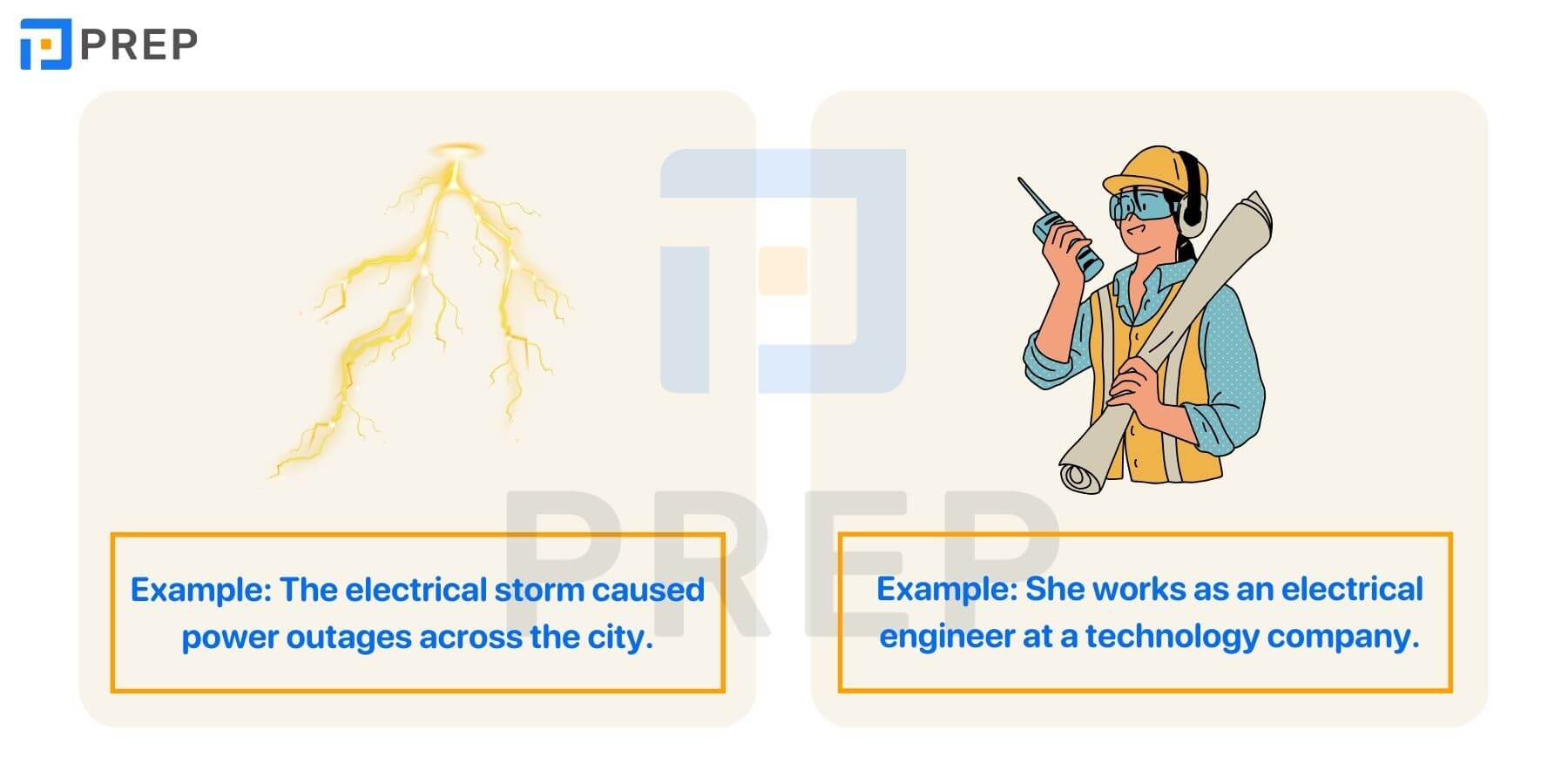 Collocation với Electrical