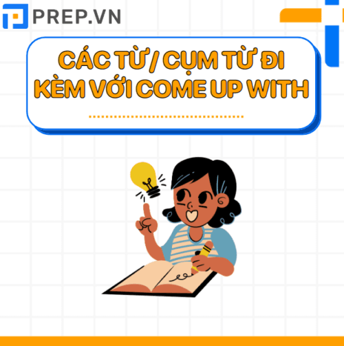 Các Collocations với Come up with