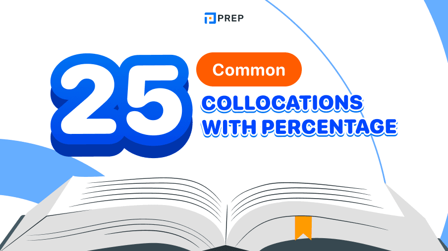 25 common collocations with Percentage