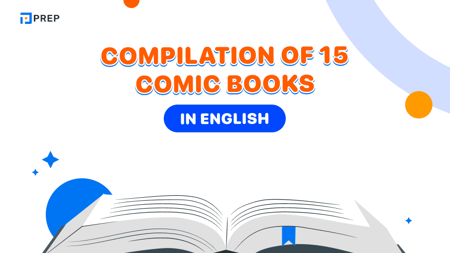 Compilation of 15 comic books in English