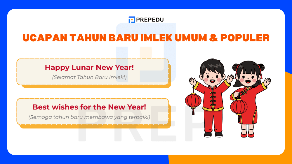 Ucapan Tahun Baru Imlek dalam Bahasa Inggris Umum dan Populer
