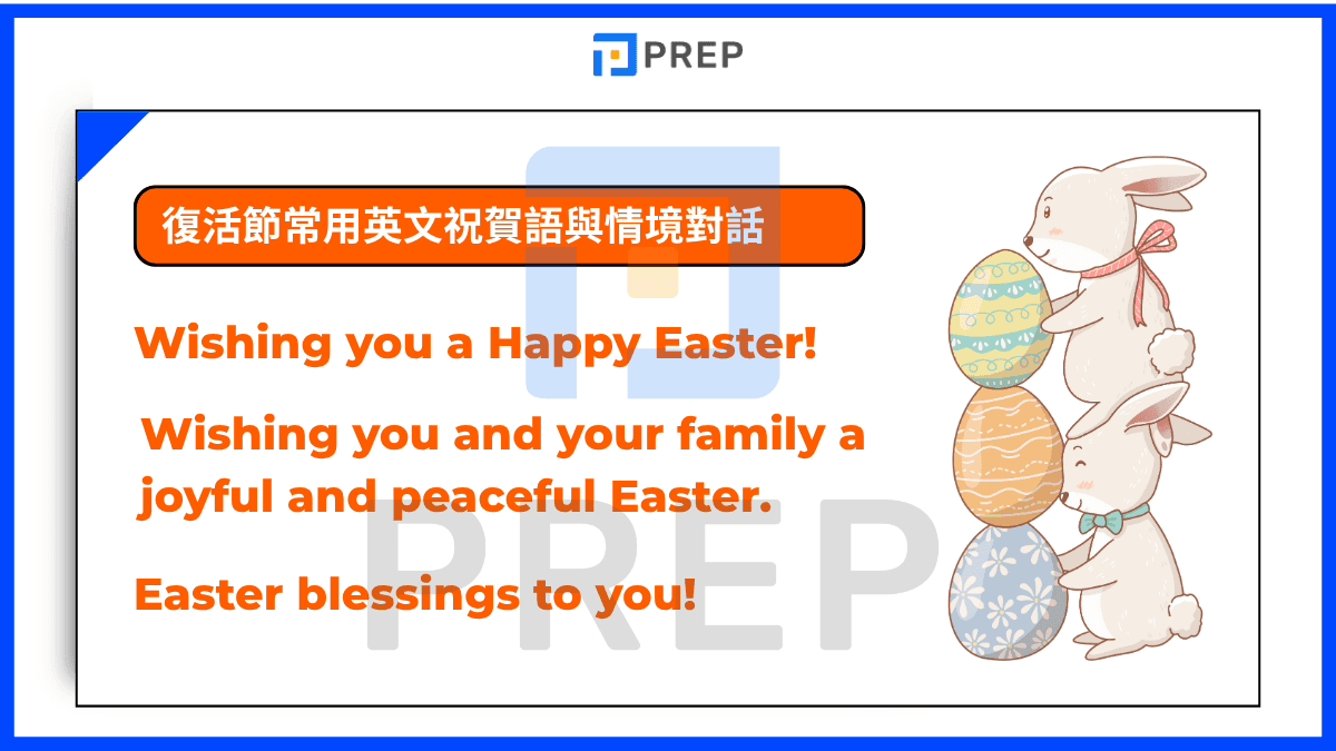 復活節常用英文祝賀語