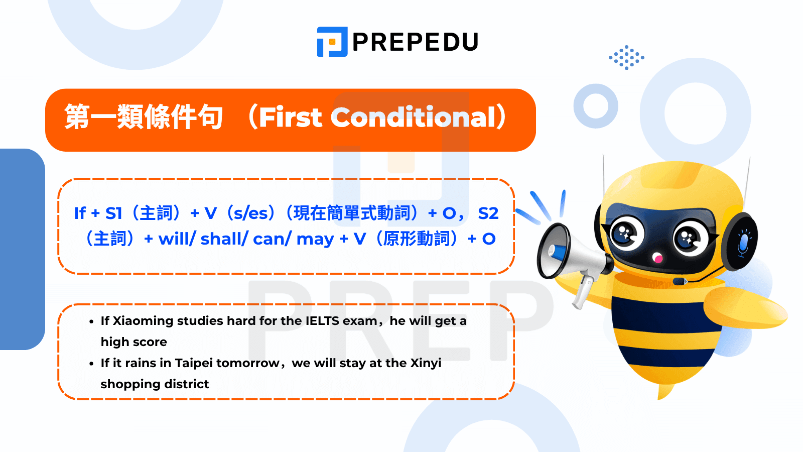 第一類條件句 （First Conditional）