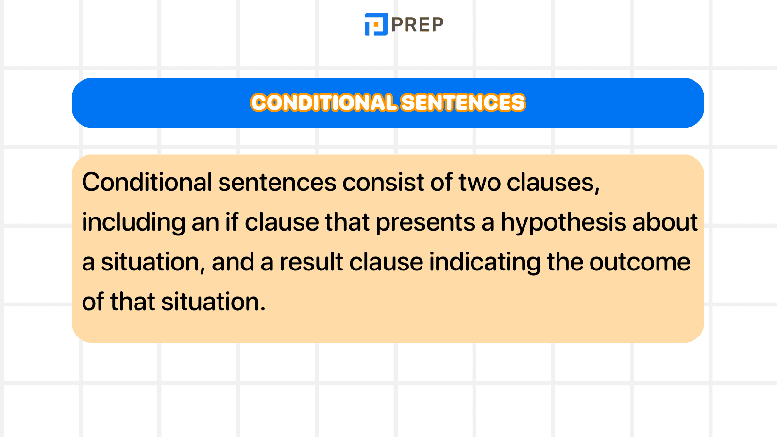 Conditional sentences