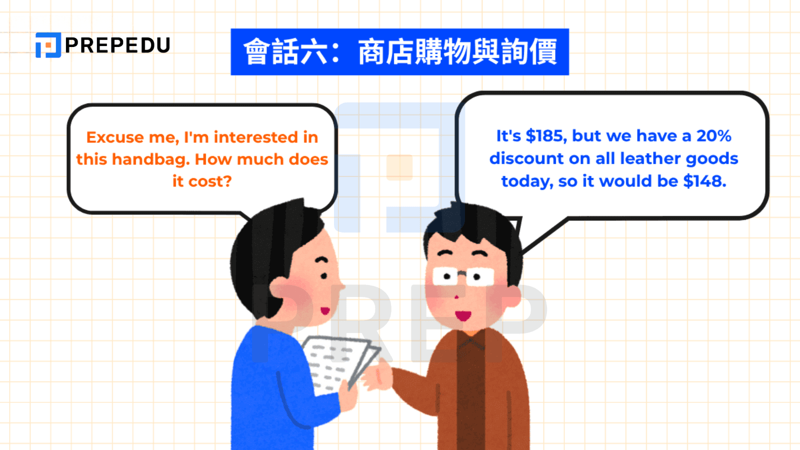 會話六：商店購物與詢價