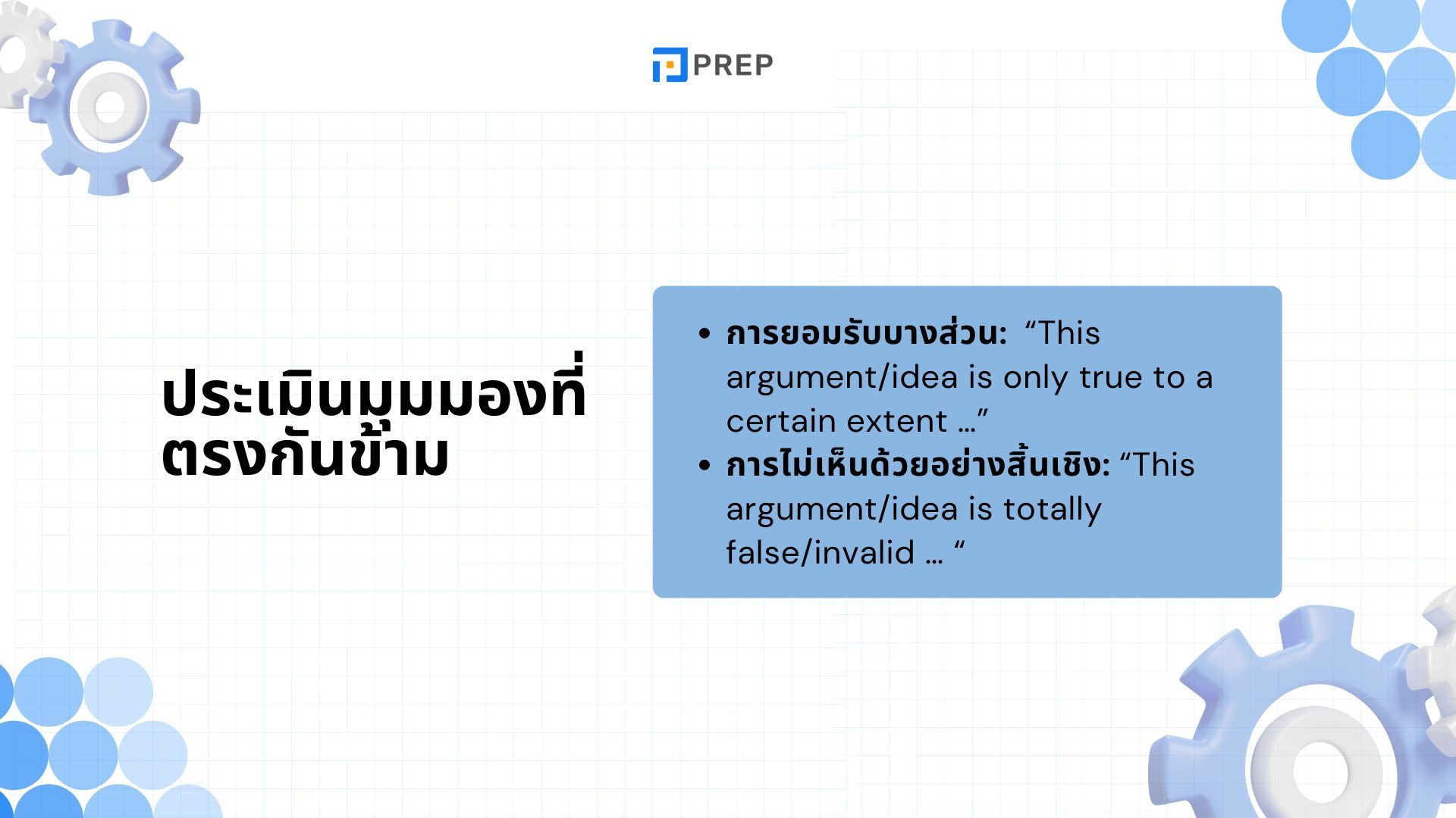 การใช้ Counter-Argument ใน IELTS Writing Task 2 - เทคนิคและตัวอย่าง